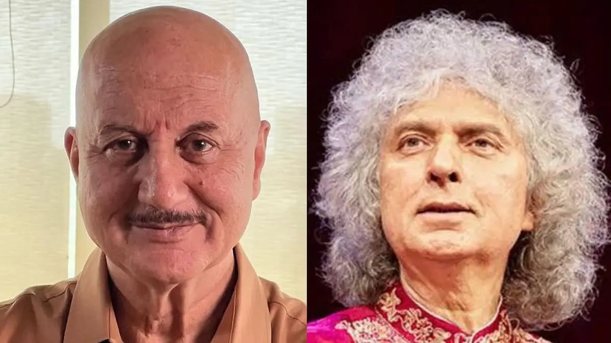 Anupam Kher & Pandit Shivkumar Sharma