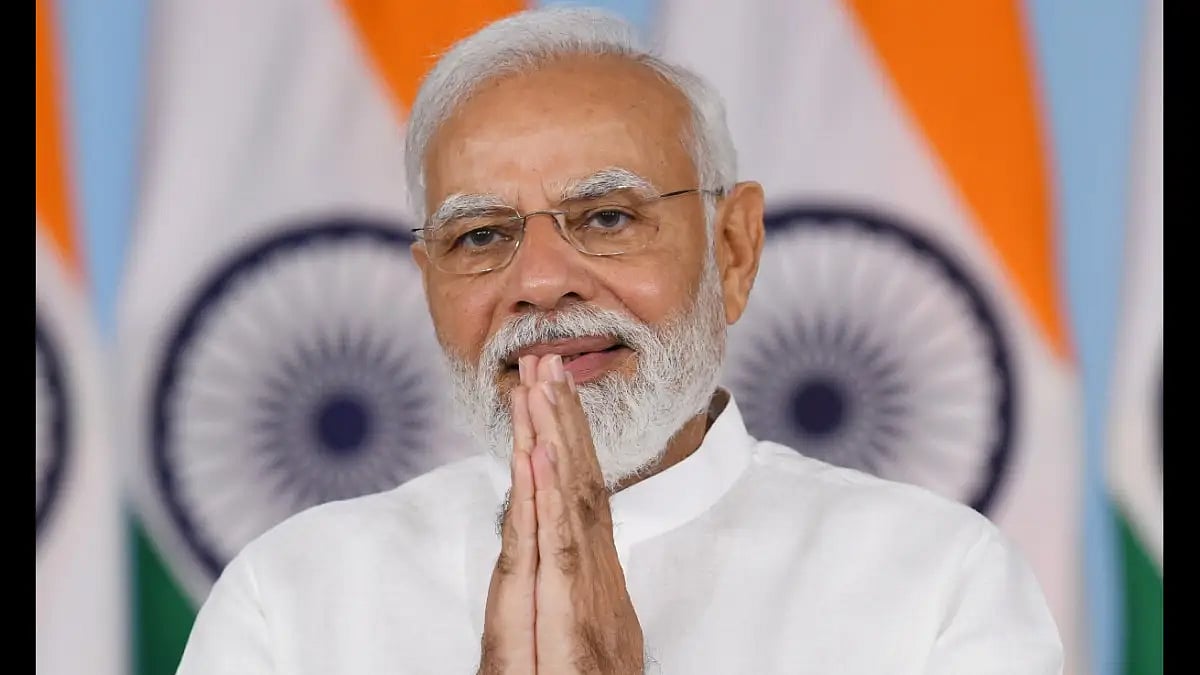 PM Modi at Global Covid Summit on Thursday.