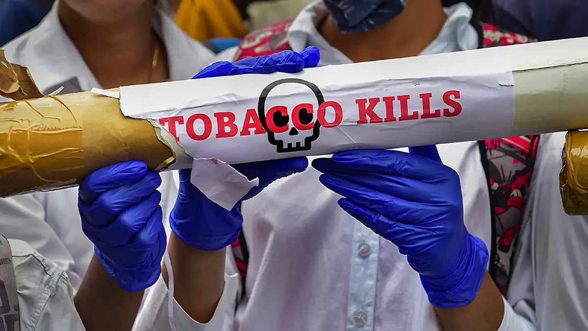 Anti-tobacco campaign rally