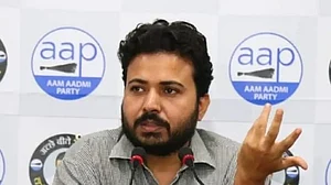 FILE PHOTO : AAP leader Durgesh Pathak