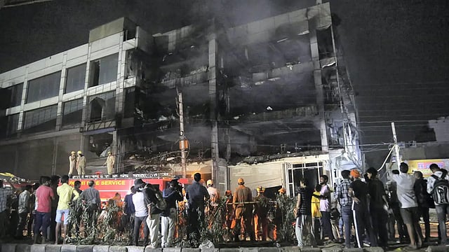 Mundka Fire: Building Owner Arrested
