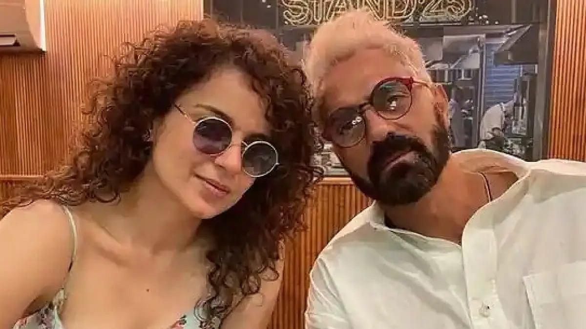 Actors Kangana Ranaut and Arjun Rampal