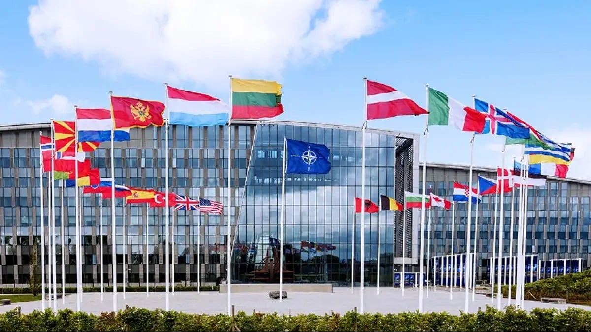 Representative image of the 30-member NATO