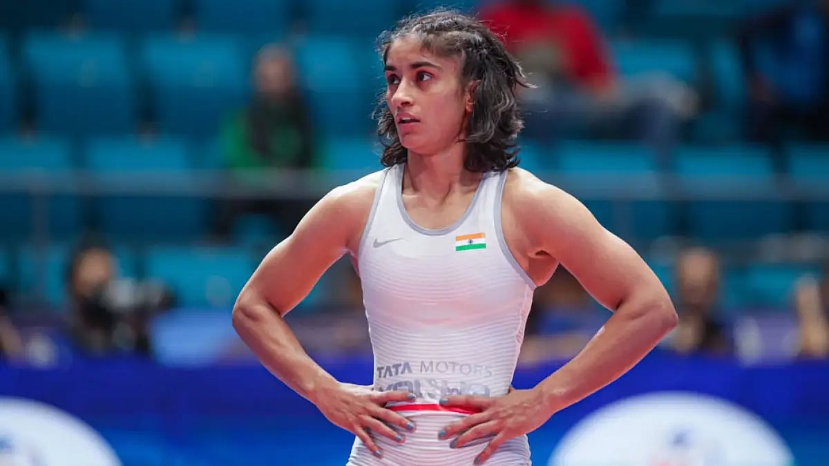 Vinesh Phogat edged past Antim in the final of 53kg category trails in Lucknow.