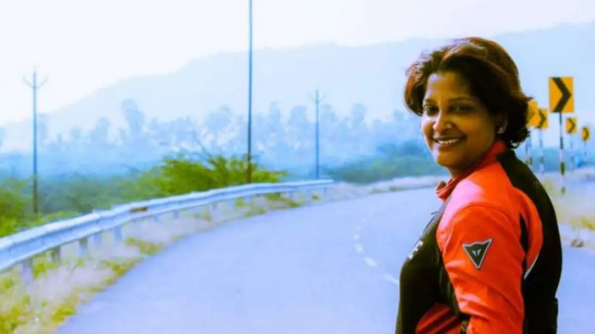 Archana Timmaraju is India's first female deaf biker