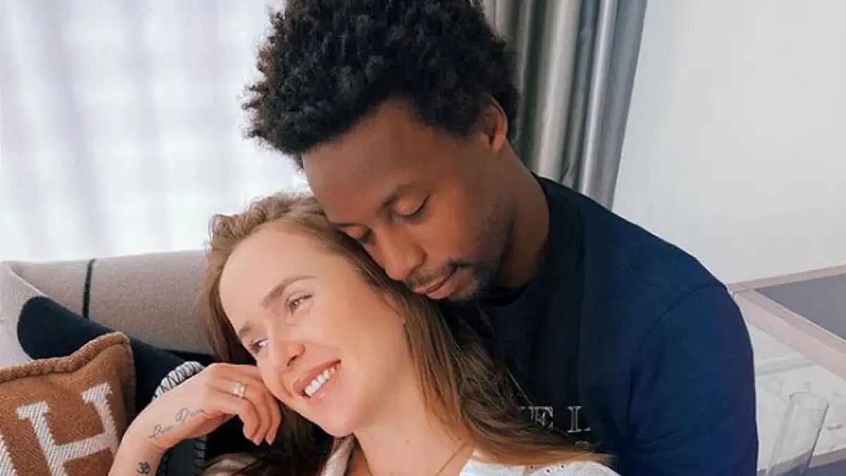 Gael Monfils and Elina Svitolina announced on social media Sunday that they are expecting their first child, a girl, in October.