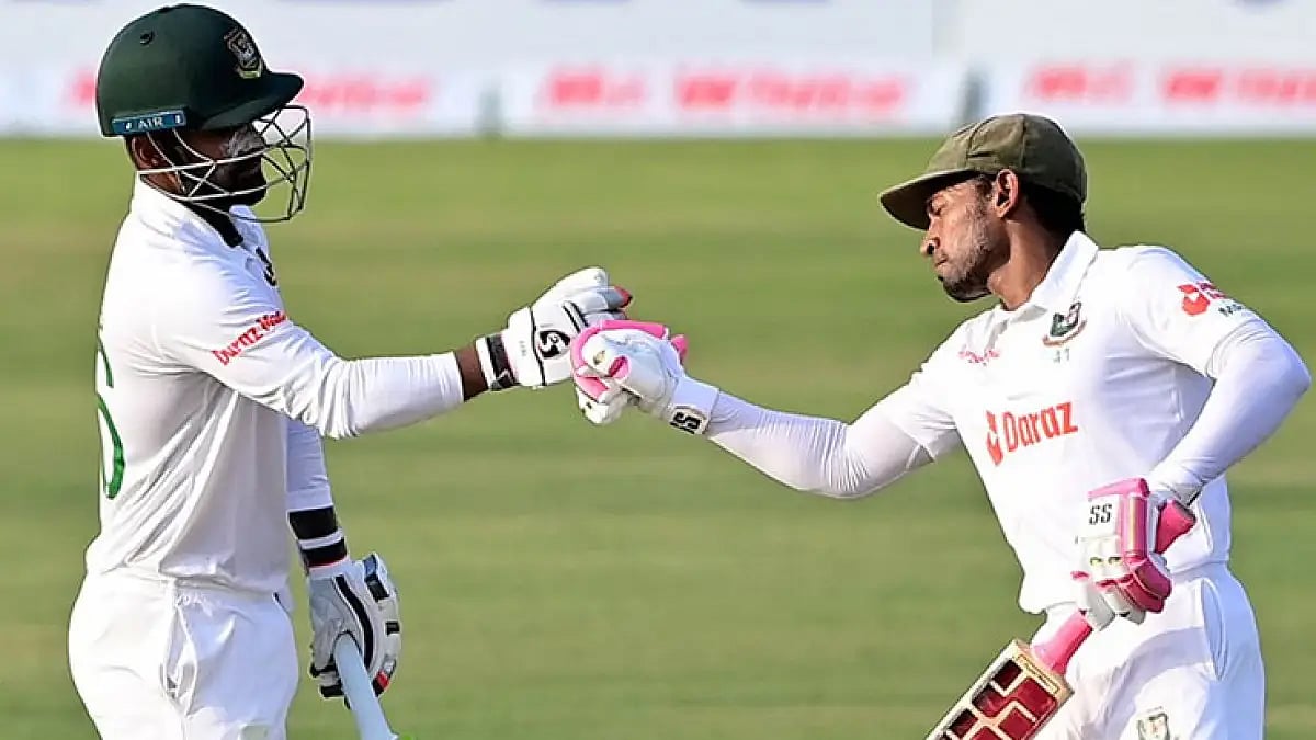 Liton Das and Mushfiqur Rahim were in an unbeaten 98-run stand at the Relive Day 3 highlights and cricket scores of BAN vs SL, 1st Test.