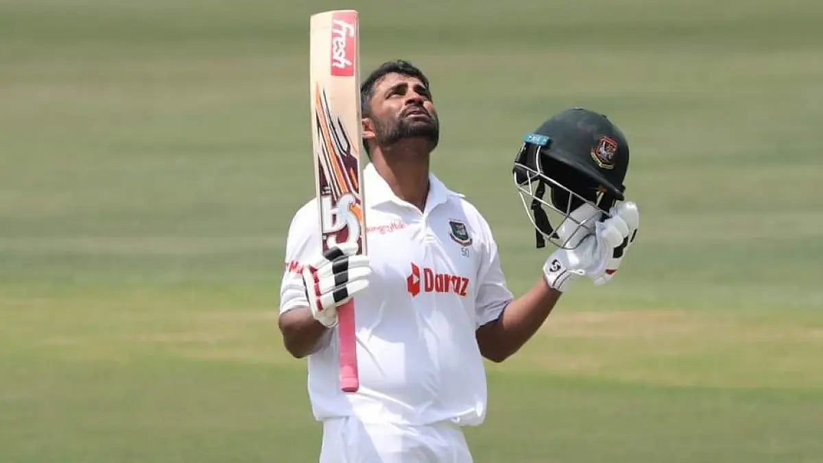 Tamim Iqbal retired hurt on 133 runs due to a muscle cramp.