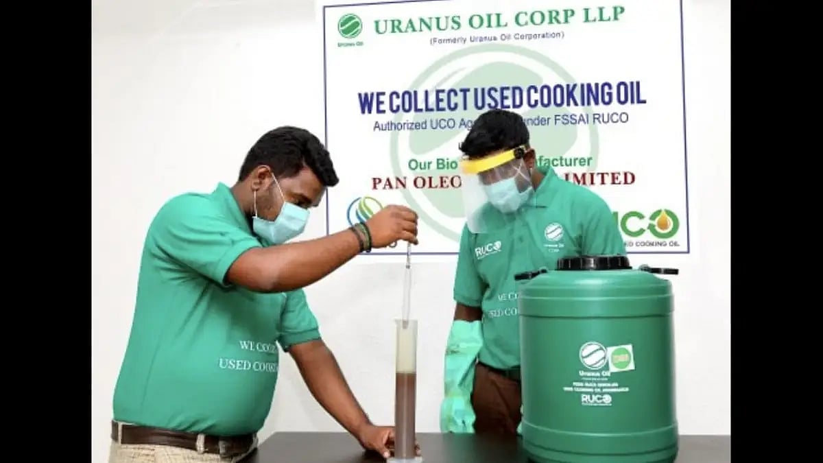 Uranus Oil: Revitalizing Used Cooking Oil And Generating Bio-Diesel 
