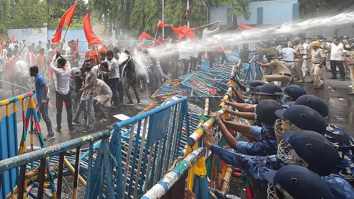 ABVP in Kolkata.