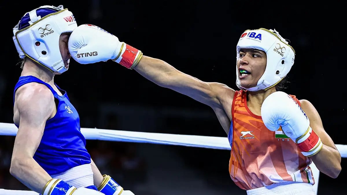 Nikhat Zareen is a former junior world champion (2011) and won bronze at the 2019 Asian Championship.