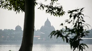 Belur Math visible from Baranagar