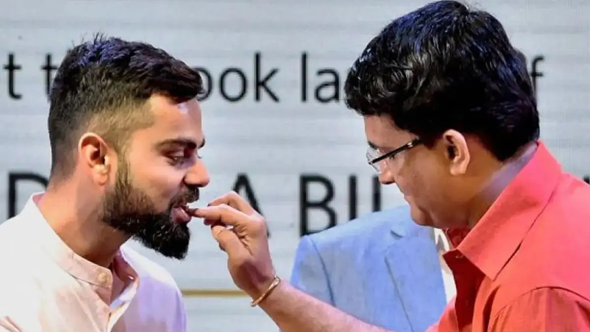 Virat Kohli (left) and Sourav Ganguly were involved in a cold war during Kohli’s captaincy debacle.