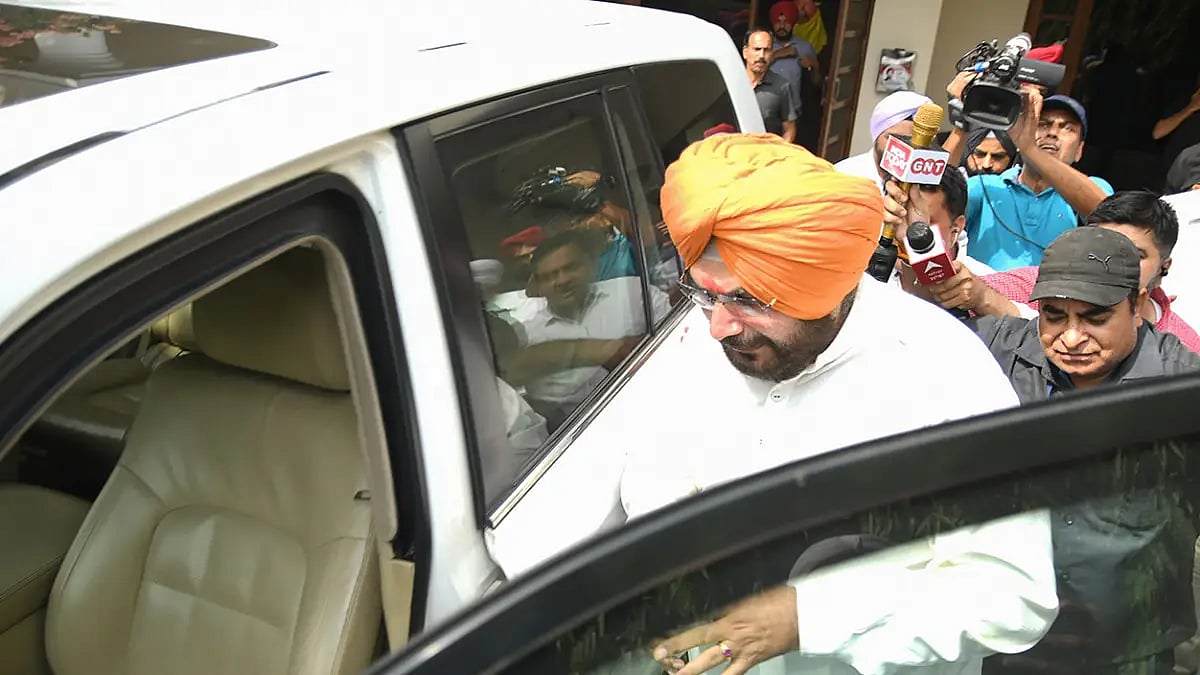 Navjot Singh Sidhu.