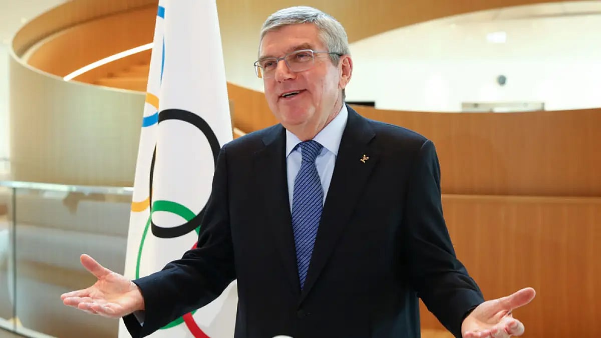 Thomas Bach distanced himself from Vladimir Putin, with whom he was publicly close around the Sochi Olympics.