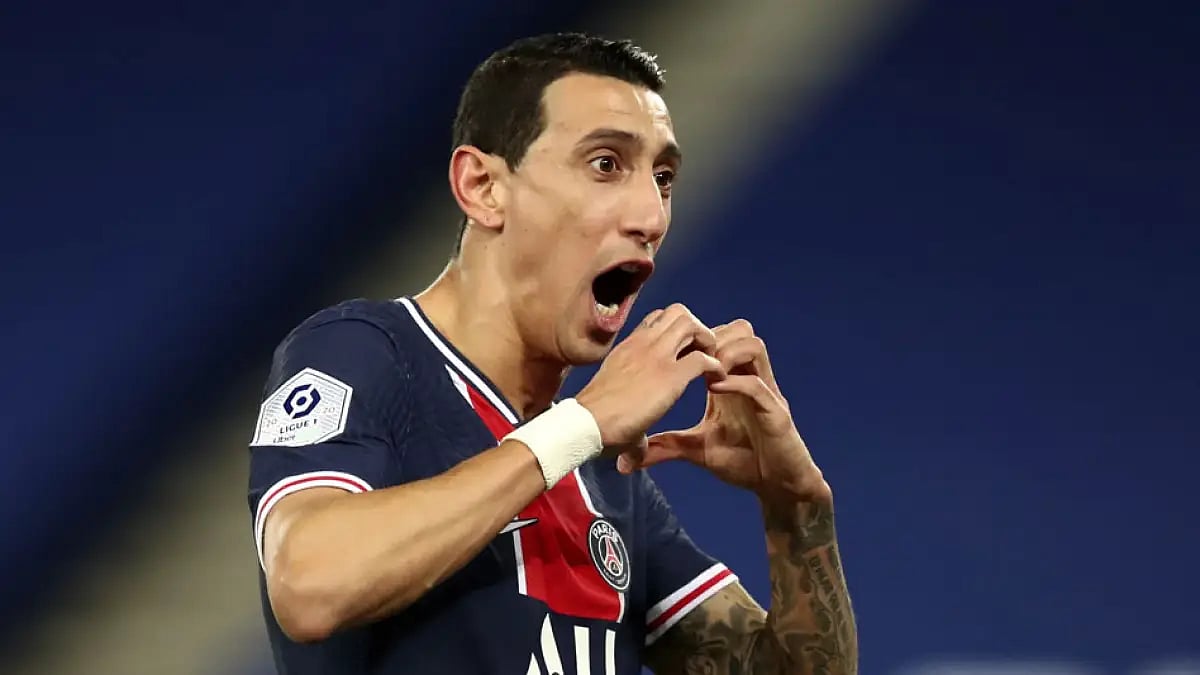 Angel di Maria won five league titles and French Cups as well as four League Cup trophies.