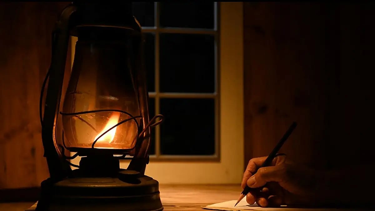 Ruskin Bond thought an oil lamp would be sufficient and even quite romantic