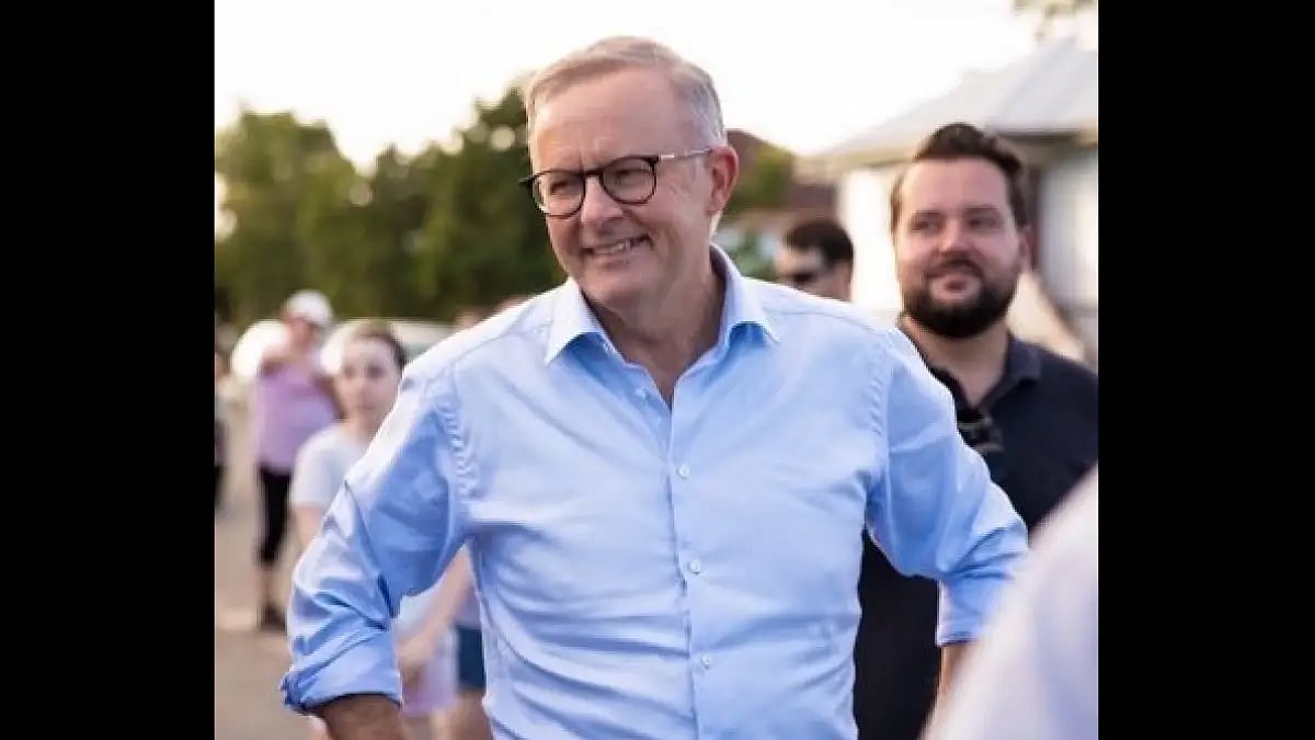 Newly elected Aussie PM Anthony Albanese.