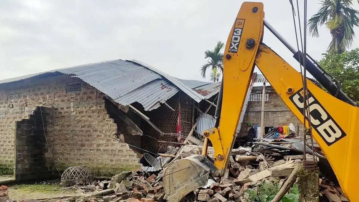 Eviction drive in Nagaon