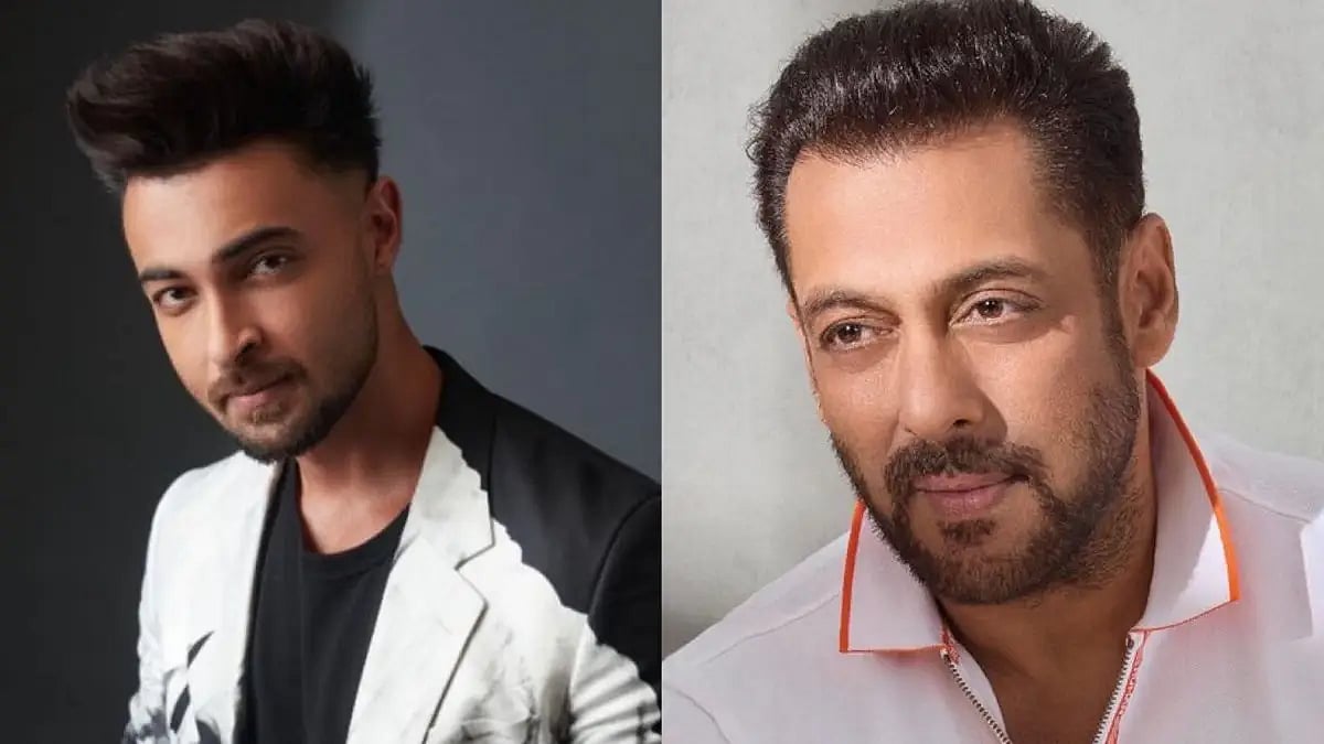 Aayush Sharma & Salman Khan