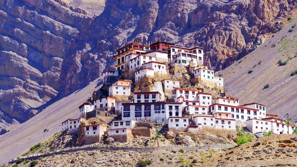 The architecture of Spiti is suited to the local climate