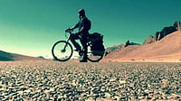 This Cyclist Built A Sustainable Farm While Touring India Ankit Arora has been on the road for over four years