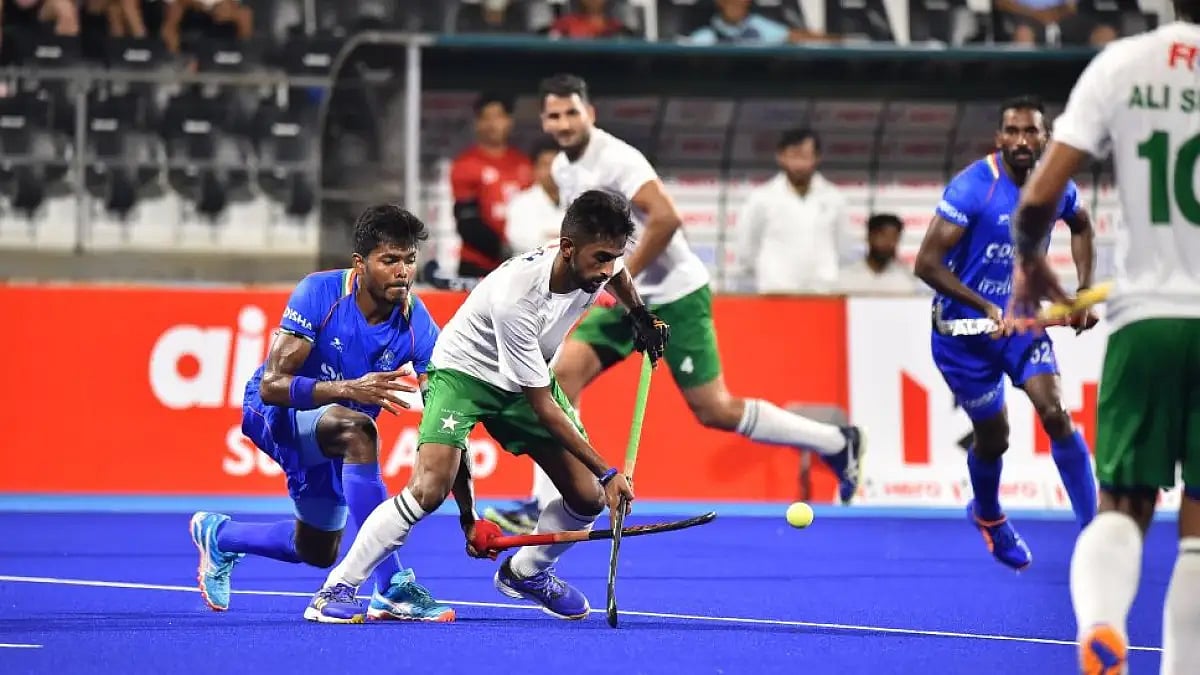 Pakistan scored the equalizer in the 59th minute of the game against India at Asia Cup 2022.