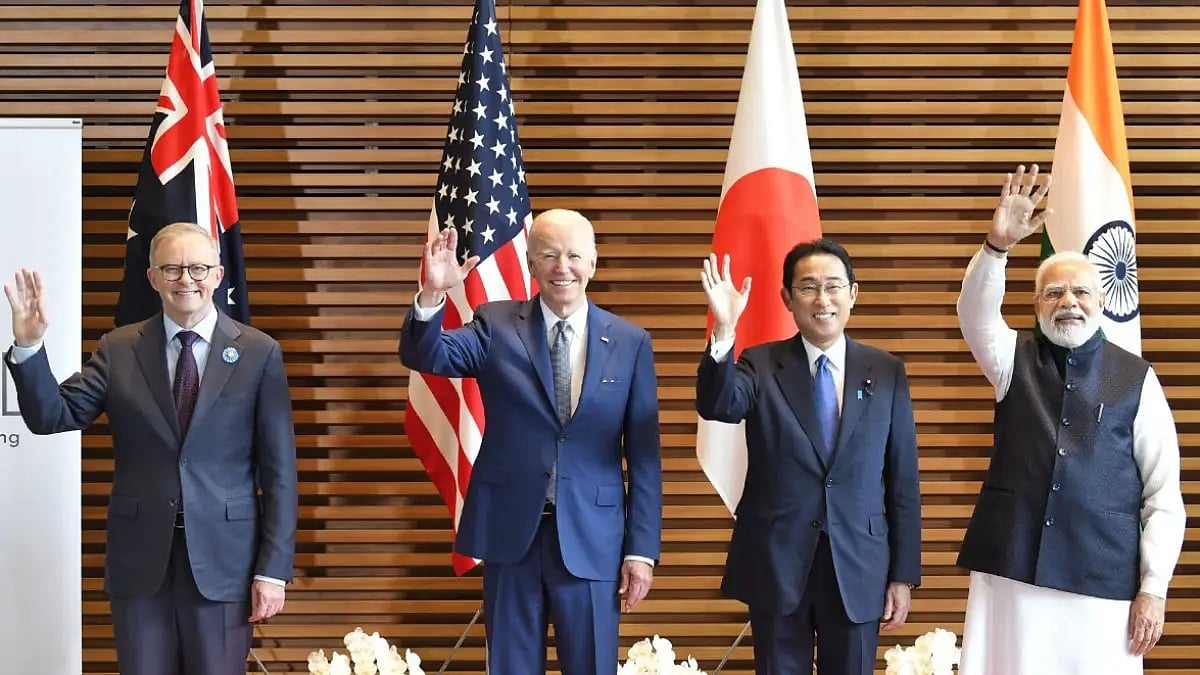 PM at the QUAD Leaders’ Family Photo, in Tokyo, Japan on May 24, 2022.