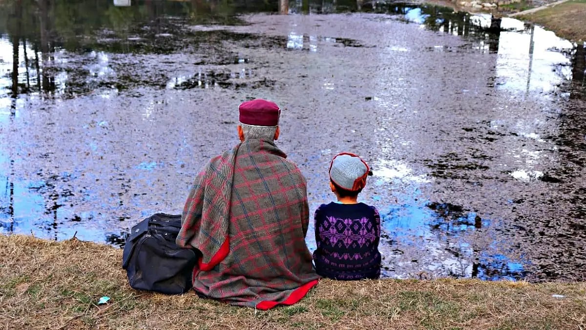 A scene from Dr Dev Kanya Thakur's film 'Mohra' 