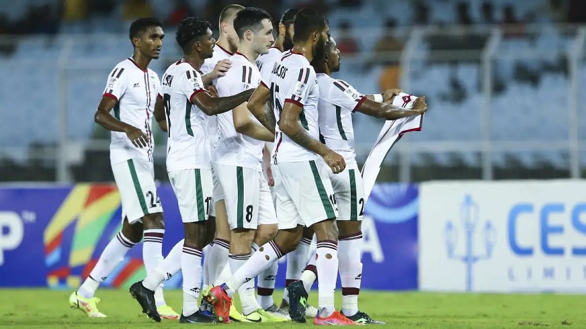 ATK Mohun Bagan beat Maziya Sports And Recreation 5-2 in AFC Cup 2022 on Tuesday.