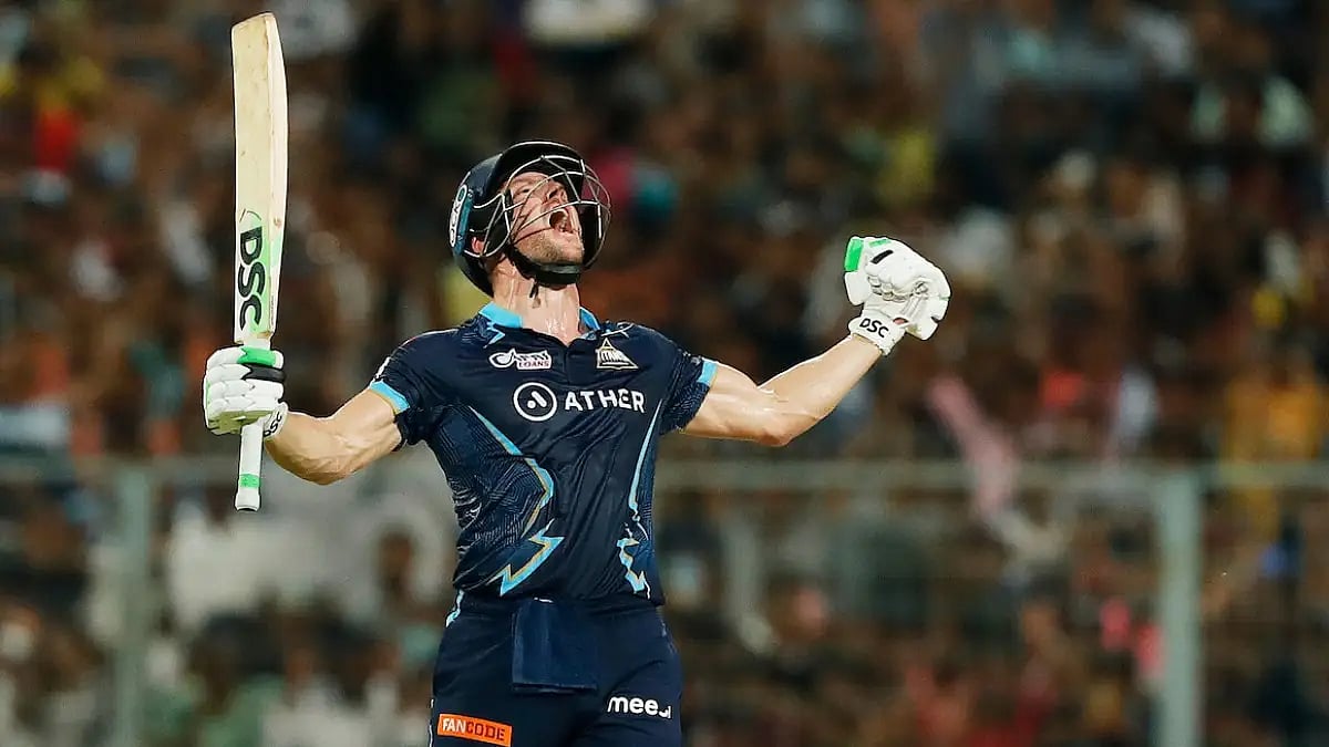 David Miller was named the Player of the Match in Qualifier 1 of IPL 2022 for his 68 not out off 38 