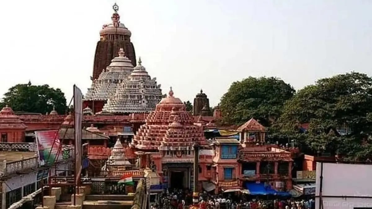 Jagannath Temple Complex in Puri, Odisha 