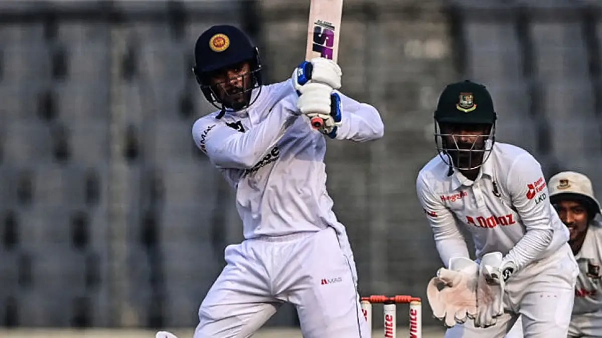 Sri Lanka added 139 runs on a rain-affected Day 3 of the second Test against Bangladesh.