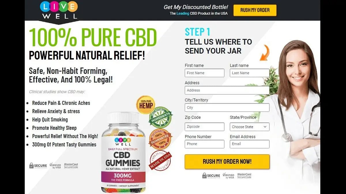 Live Well CBD Gummies Reviews