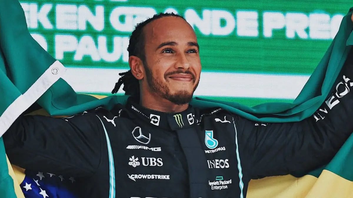 Lewis Hamilton had been given a temporary exemption of two races to remove his nose stud.