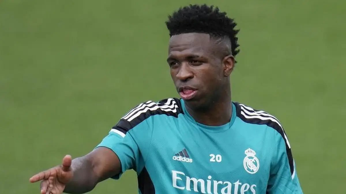 Vinicius Junior arrived at Real Madrid a year earlier from Brazilian club Flamengo.