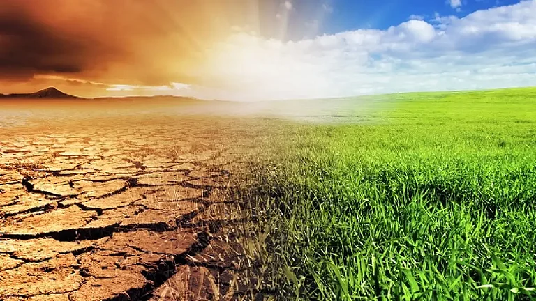 Indias climate change crisis.  - null