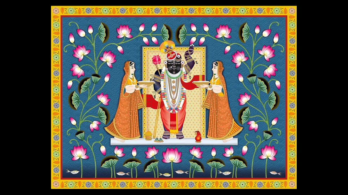 Pichhwai painting has made the Nathdwara school of painting famous