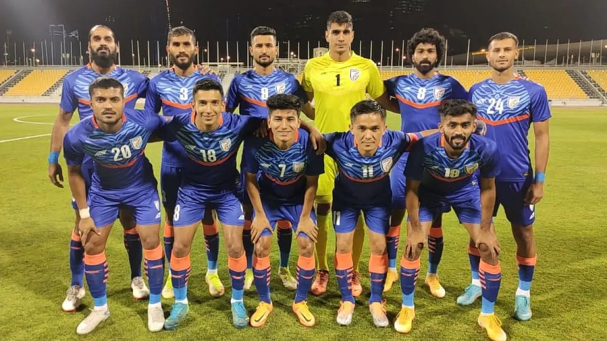 India, placed at 106th in the FIFA rankings, barely managed a shot on target against Jordan. 