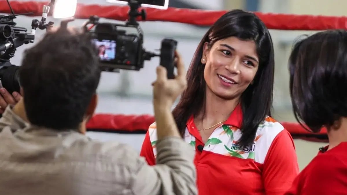Boxer Nikhat Zareen