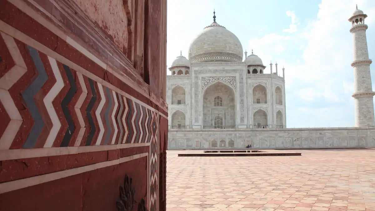 Taj Mahal's construction brought the art of Parchin Kari to India 