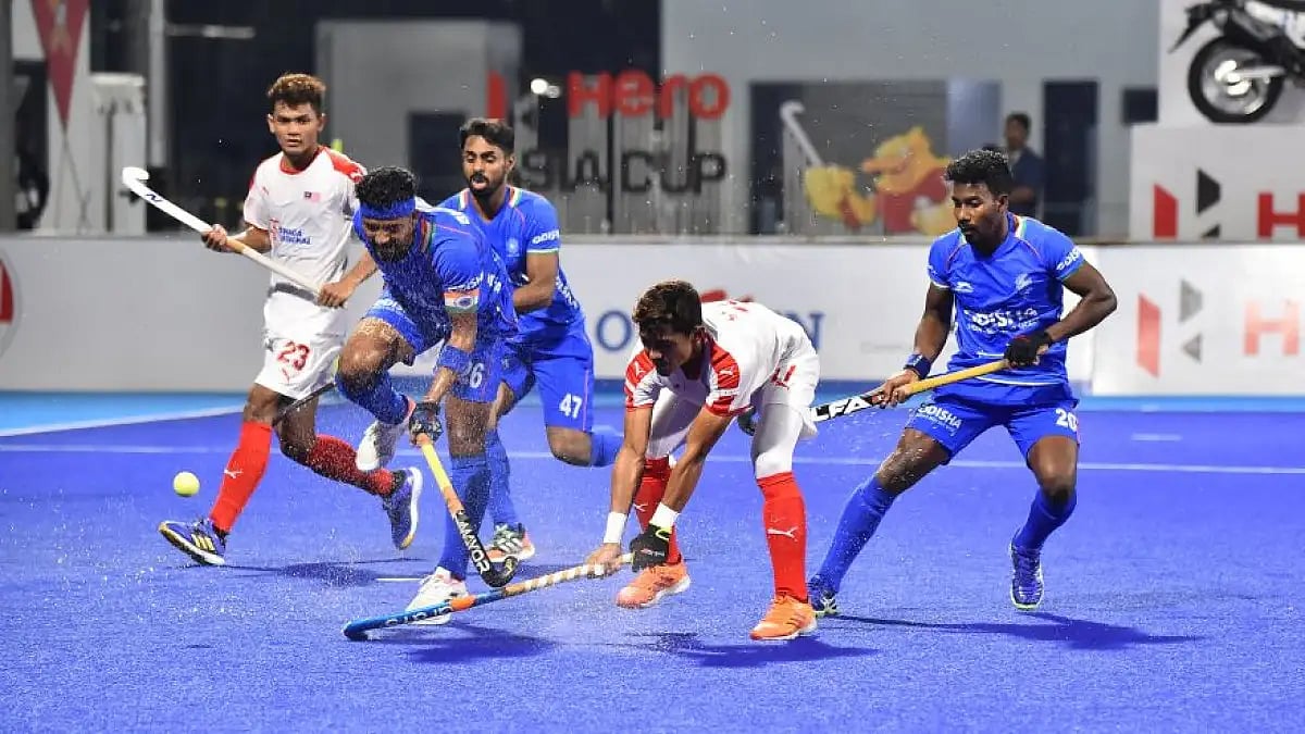 India were leading 3-2 but conceded a goal towards the end of the game.