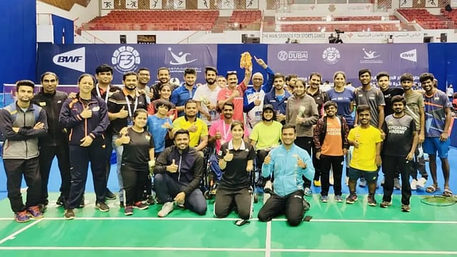 Dubai Para Badminton: Manisha Ramadass Wins Two Gold Medals