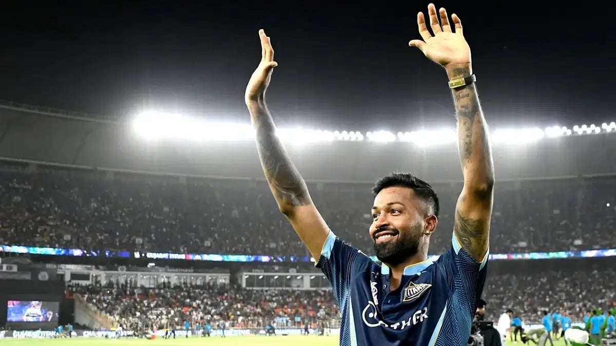 Gujarat Titans skipper Hardik Pandya.