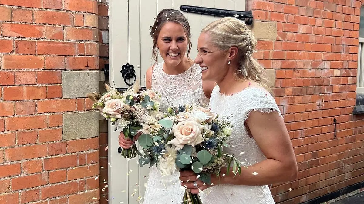 England Cricket took to social media to congratulate the newly-wed couple Natalie Sciver and Katheri
