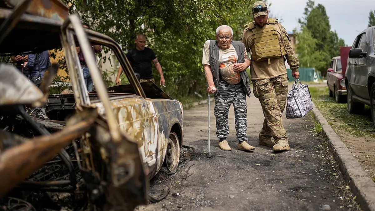 Russian Missiles Strike Kyiv, Shattering Sense Of Calm