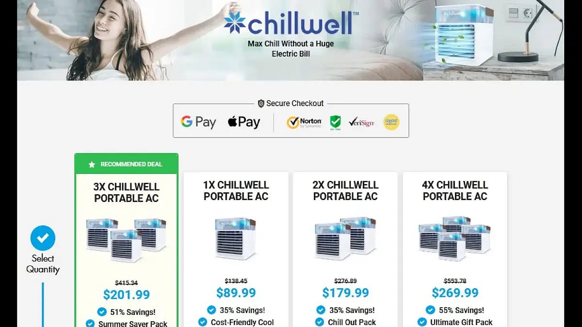 Chillwell Portable AC Exclusive Review