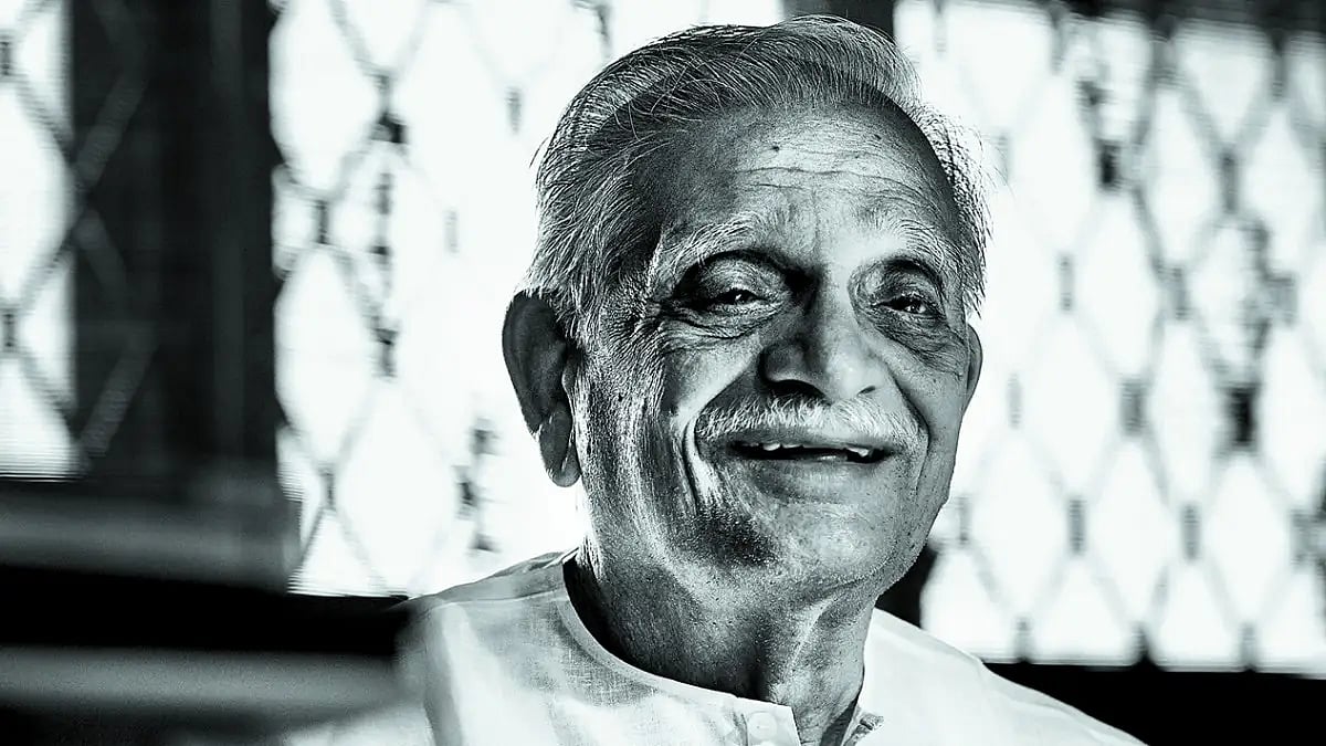 Rhyme and reason: Gulzar, poet, lyricist and filmmaker.