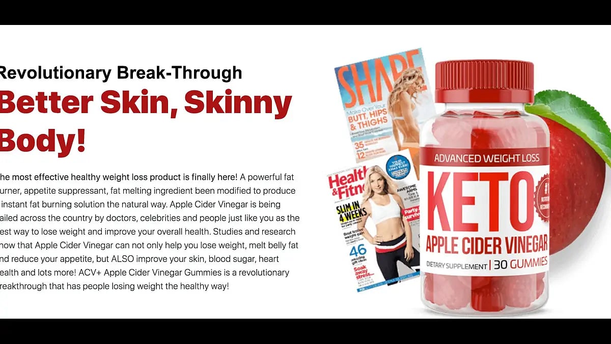 Apple Cider Vinegar Keto Gummies 