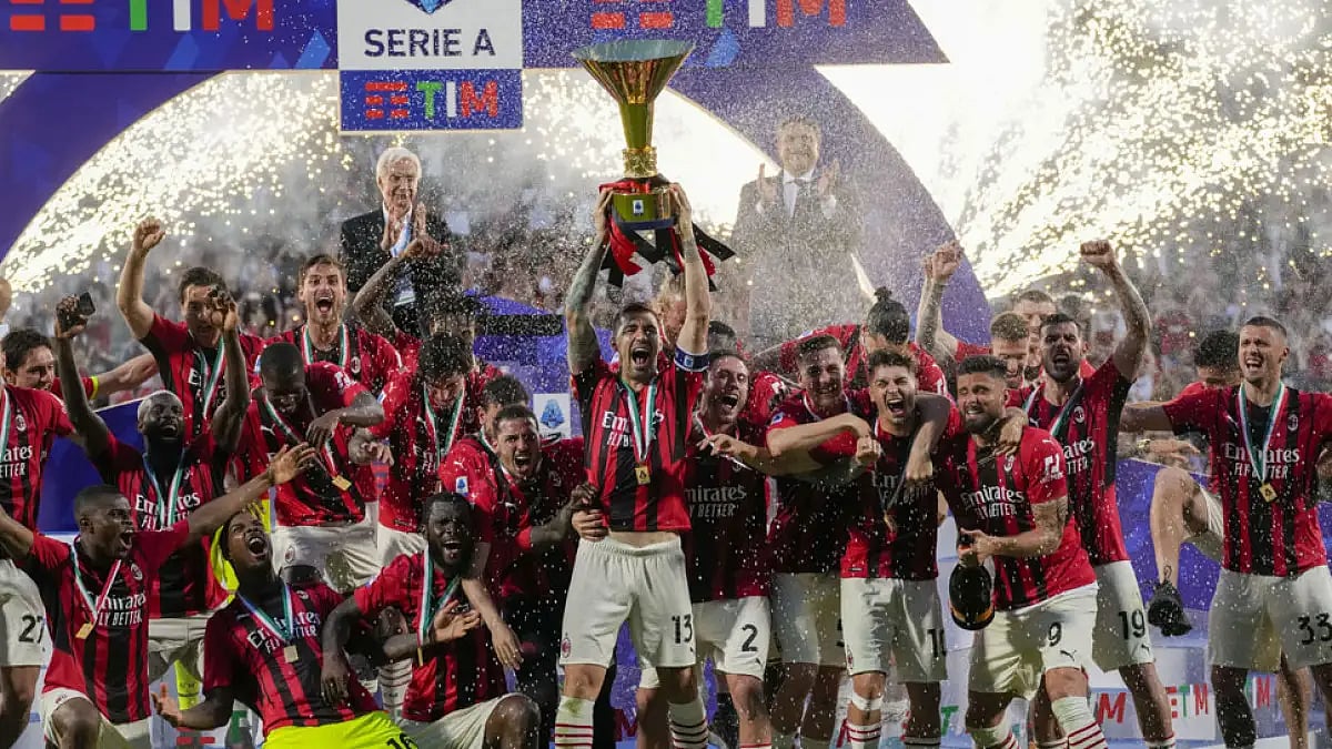 AC Milan, even-time European champion, clinched their 19th Serie A title but a first in 11 years last month.
